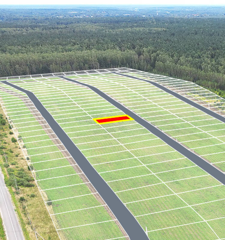 Егорки уч.№126 - Земельный участок кадастровый номер 50:30:0020117:851