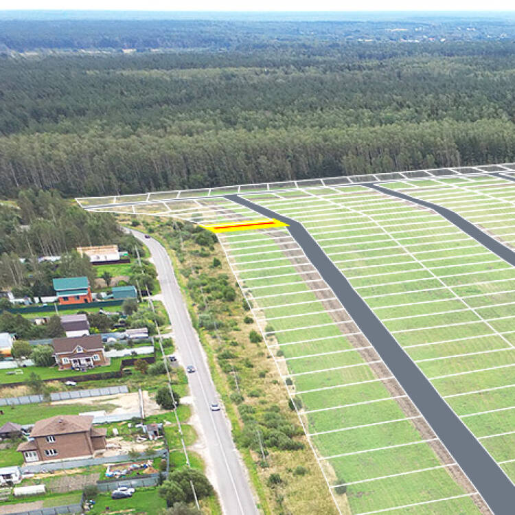 Егорки уч.№185 - Земельный участок кадастровый номер 50:30:0020117:866