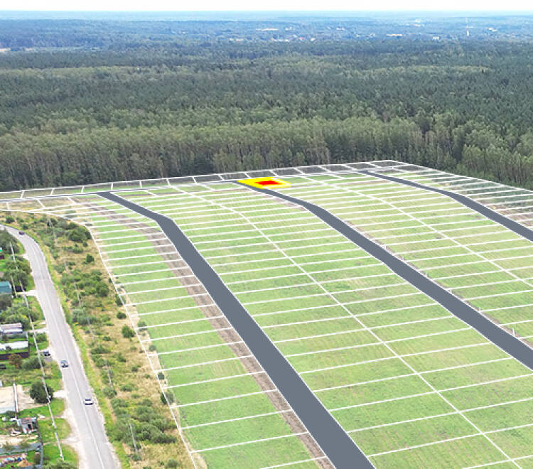 Егорки уч.№108 - Земельный участок кадастровый номер 50:30:0020117:883