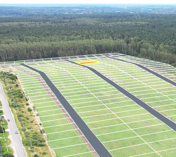 Егорки уч.№105 - Земельный участок кадастровый номер 50:30:0020117:885