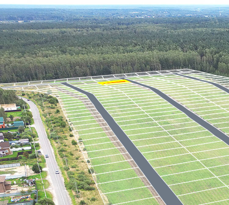 Егорки уч.№111 - Земельный участок кадастровый номер 50:30:0020117:889