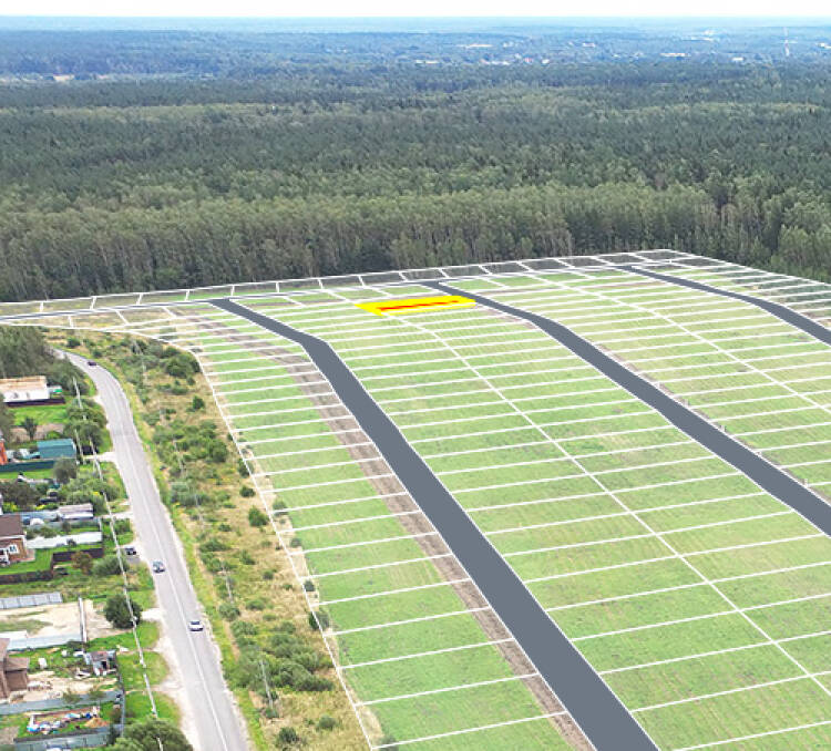 Егорки уч.№112 - Земельный участок кадастровый номер 50:30:0020117:892