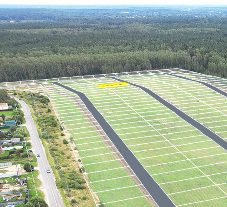 Егорки уч.№113 - Земельный участок кадастровый номер 50:30:0020117:898