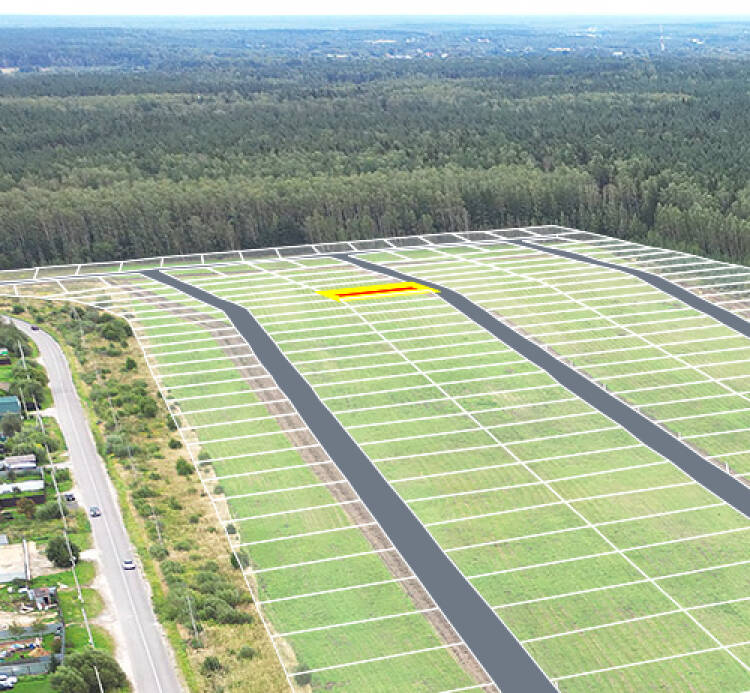 Егорки уч.№115 - Земельный участок кадастровый номер 50:30:0020117:903