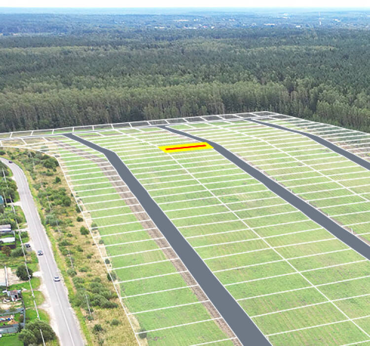 Егорки уч.№116 - Земельный участок кадастровый номер 50:30:0020117:905