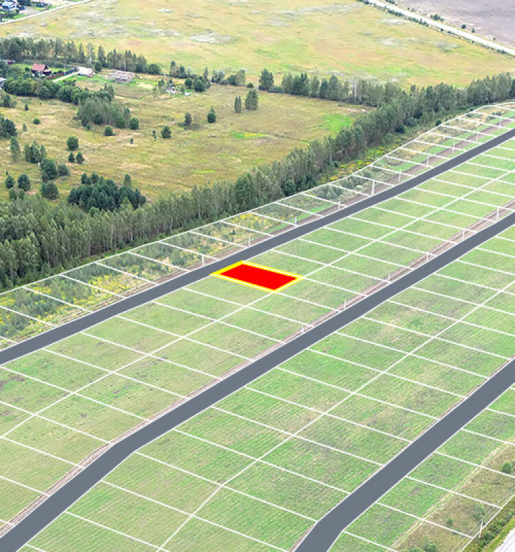 Егорки уч.№51 - Земельный участок кадастровый номер 50:30:0020117:870