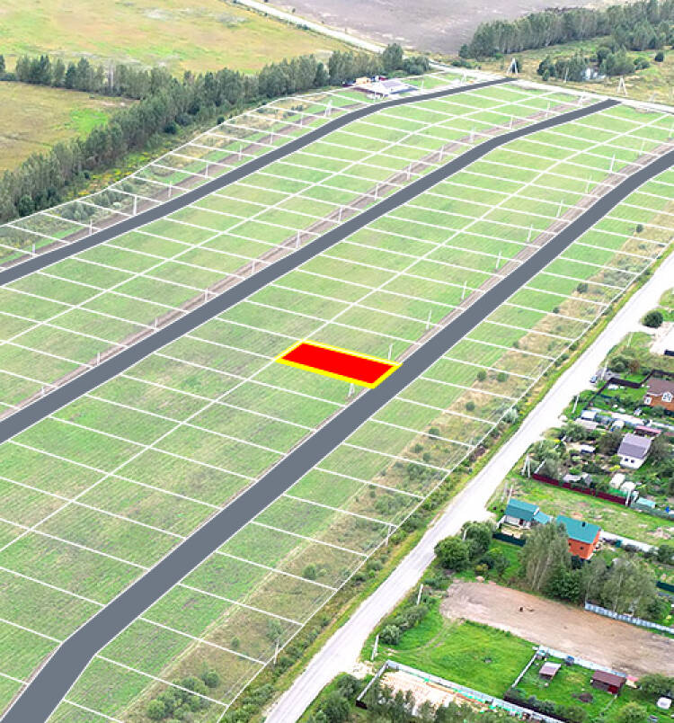 Егорки уч.№162 - Земельный участок кадастровый номер 50:30:0020117:677