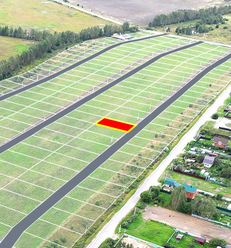 Егорки уч.№161 - Земельный участок кадастровый номер 50:30:0020117:678