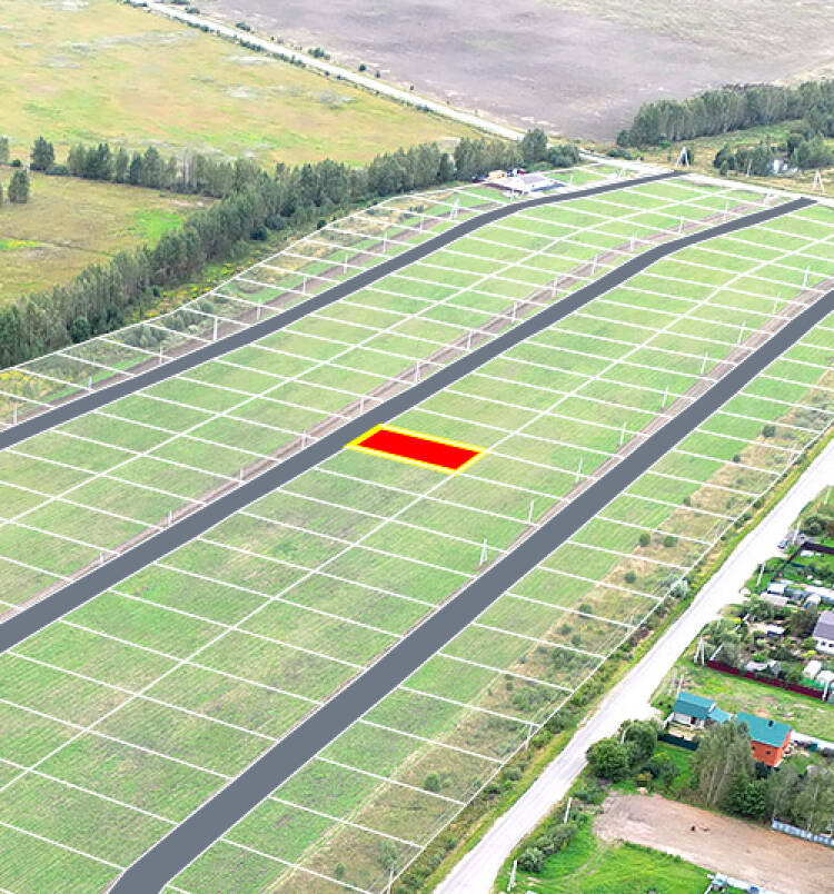 Егорки уч.№127 - Земельный участок кадастровый номер 50:30:0020117:679