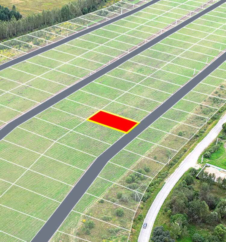 Егорки уч.№169 - Земельный участок кадастровый номер 50:30:0020117:682