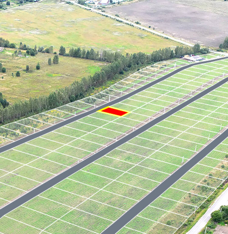 Егорки уч.№56 - Земельный участок кадастровый номер 50:30:0020117:697