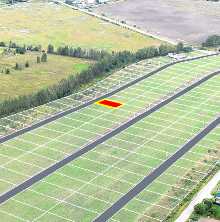 Егорки уч.№57 - Земельный участок кадастровый номер 50:30:0020117:698