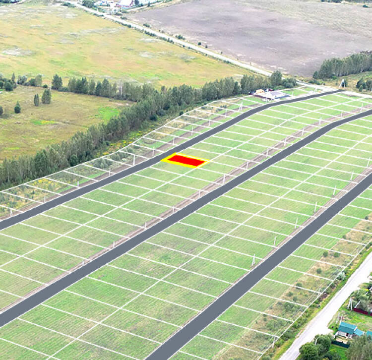 Егорки уч.№59 - Земельный участок кадастровый номер 50:30:0020117:700