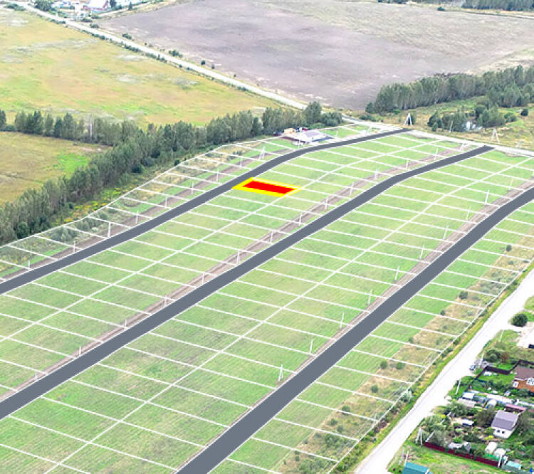 Егорки уч.№64 - Земельный участок кадастровый номер 50:30:0020117:705