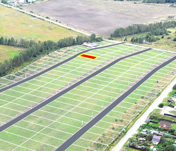 Егорки уч.№66 - Земельный участок кадастровый номер 50:30:0020117:708