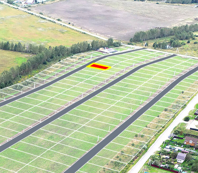 Егорки уч.№65 - Земельный участок кадастровый номер 50:30:0020117:709