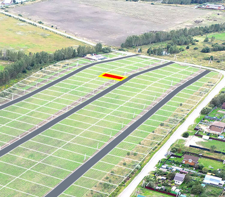 Егорки уч.№79 - Земельный участок кадастровый номер 50:30:0020117:710