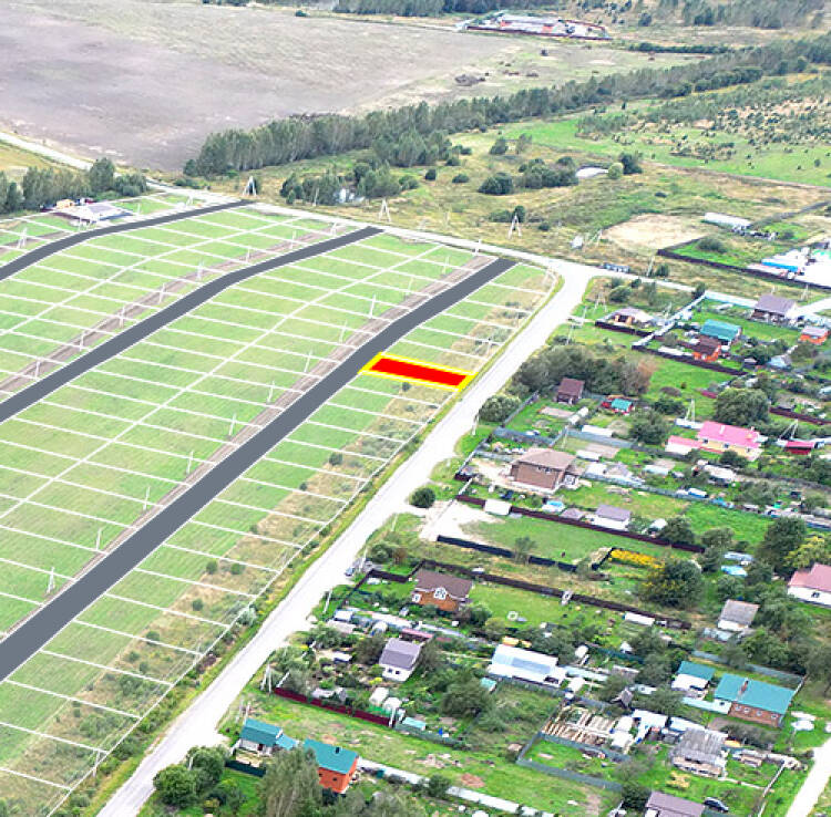 Егорки уч.№206 - Земельный участок кадастровый номер 50:30:0020117:711