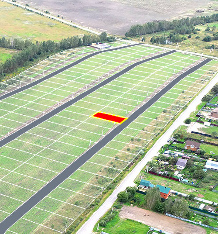 Егорки уч.№159 - Земельный участок кадастровый номер 50:30:0020117:712