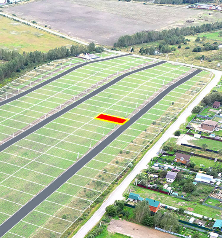 Егорки уч.№157 - Земельный участок кадастровый номер 50:30:0020117:714