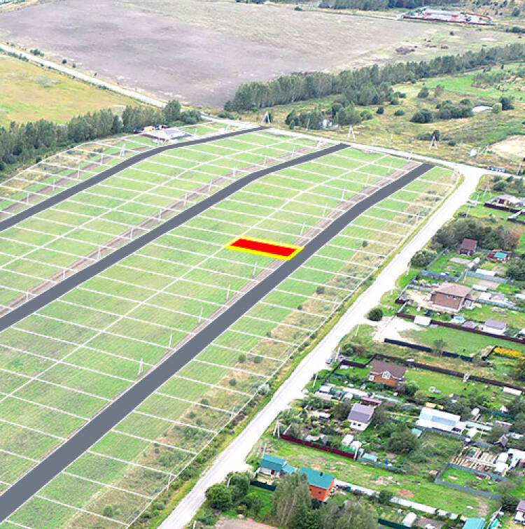 Егорки уч.№154 - Земельный участок кадастровый номер 50:30:0020117:717