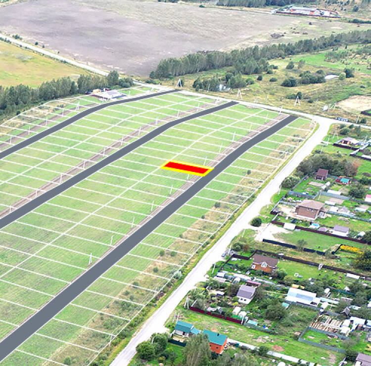 Егорки уч.№153 - Земельный участок кадастровый номер 50:30:0020117:719