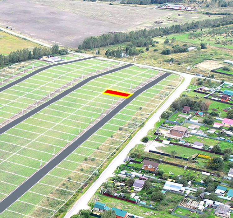 Егорки уч.№150 - Земельный участок кадастровый номер 50:30:0020117:722