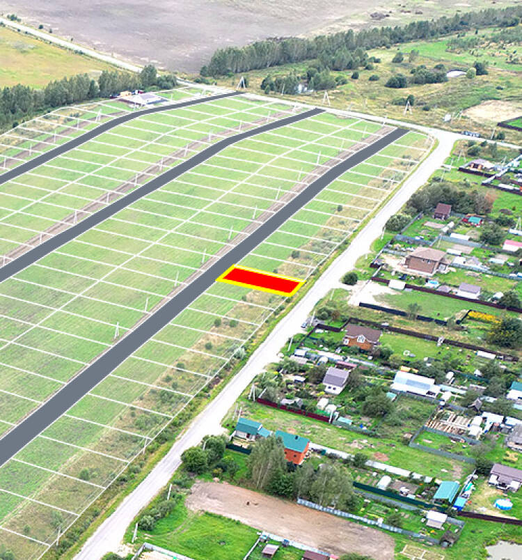 Егорки уч.№199 - Земельный участок кадастровый номер 50:30:0020117:726