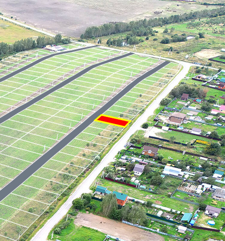 Егорки уч.№200 - Земельный участок кадастровый номер 50:30:0020117:727