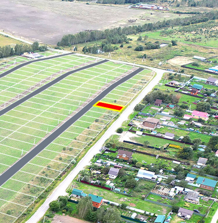 Егорки уч.№204 - Земельный участок кадастровый номер 50:30:0020117:731