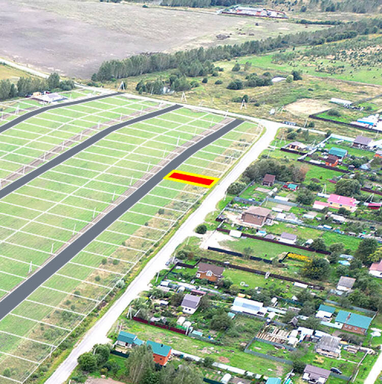 Егорки уч.№205 - Земельный участок кадастровый номер 50:30:0020117:732