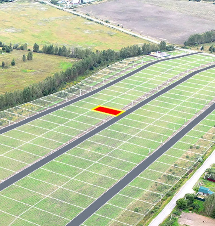 Егорки уч.№89 - Земельный участок кадастровый номер 50:30:0020117:733