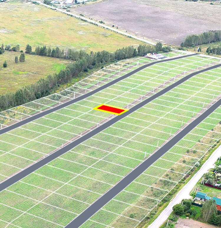 Егорки уч.№88 - Земельный участок кадастровый номер 50:30:0020117:734