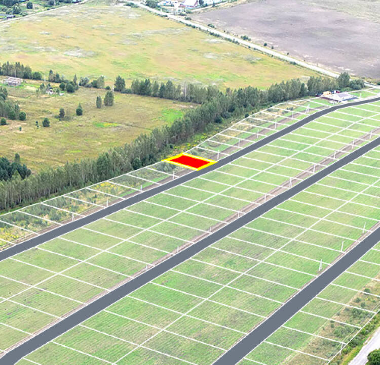 Егорки уч.№15 - Земельный участок кадастровый номер 50:30:0020117:737