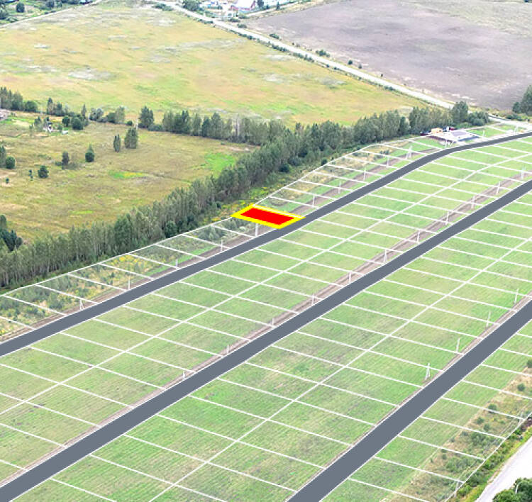 Егорки уч.№14 - Земельный участок кадастровый номер 50:30:0020117:738