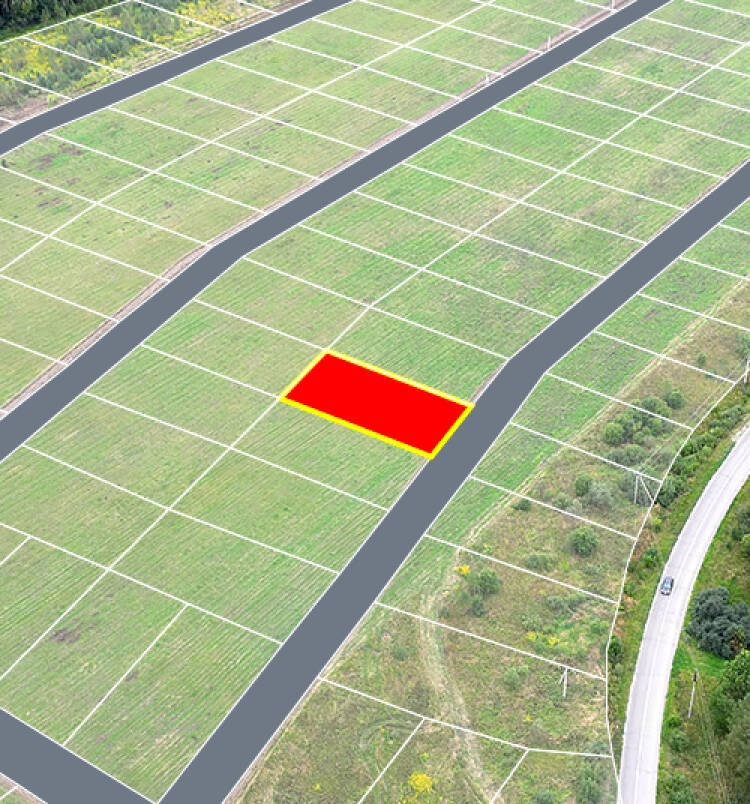 Егорки уч.№173 - Земельный участок кадастровый номер 50:30:0020117:740