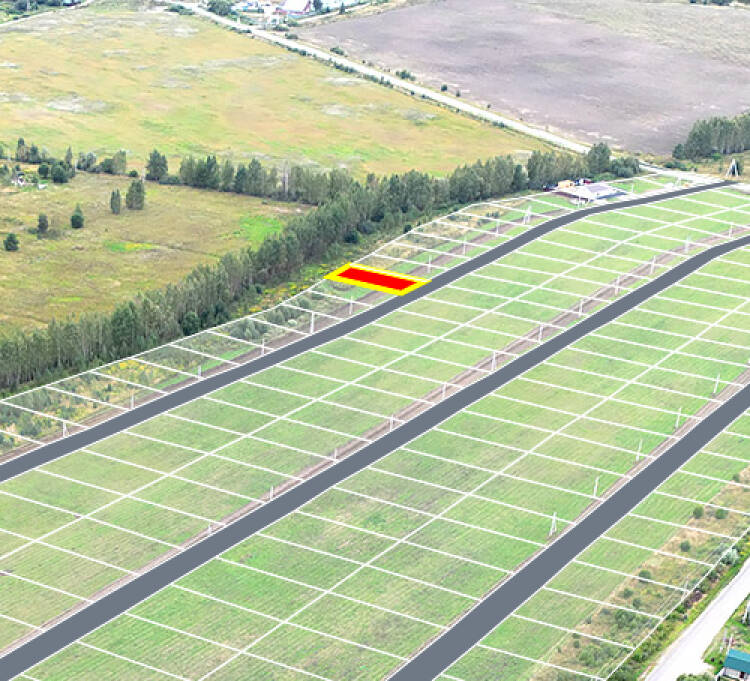 Егорки уч.№12 - Земельный участок кадастровый номер 50:30:0020117:741