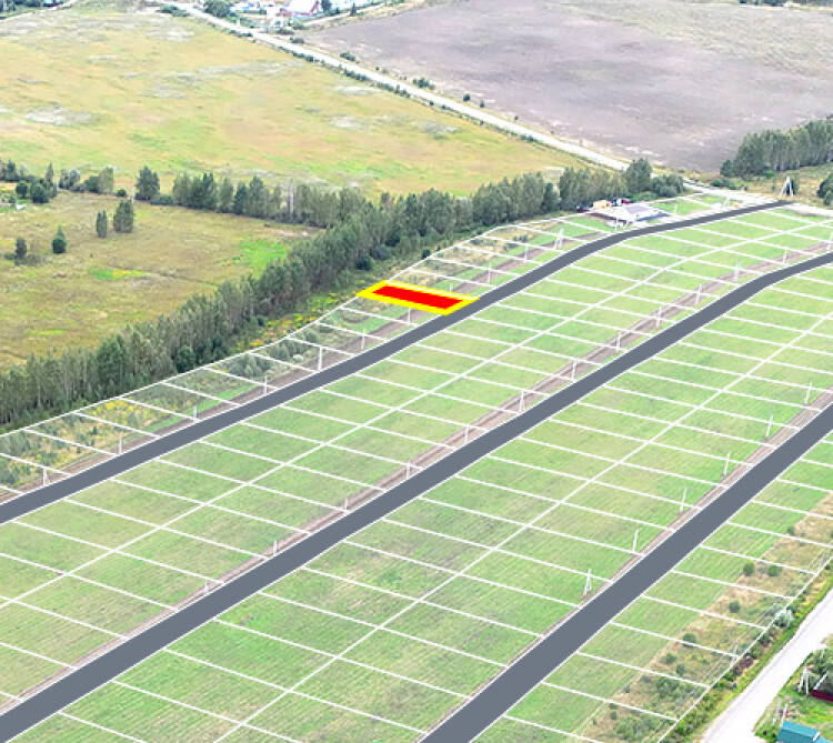 Егорки уч.№11 - Земельный участок кадастровый номер 50:30:0020117:742