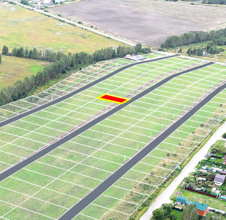 Егорки уч.№85 - Земельный участок кадастровый номер 50:30:0020117:743