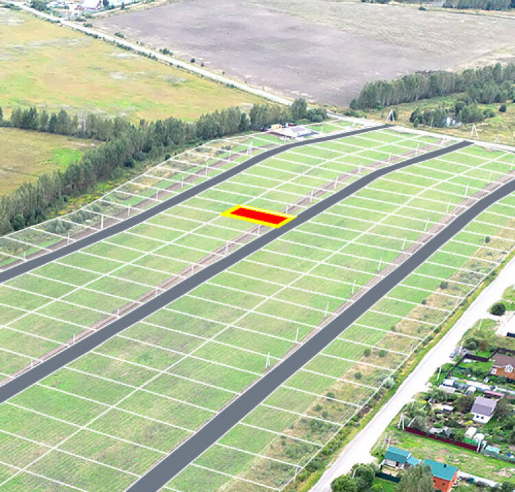 Егорки уч.№84 - Земельный участок кадастровый номер 50:30:0020117:744