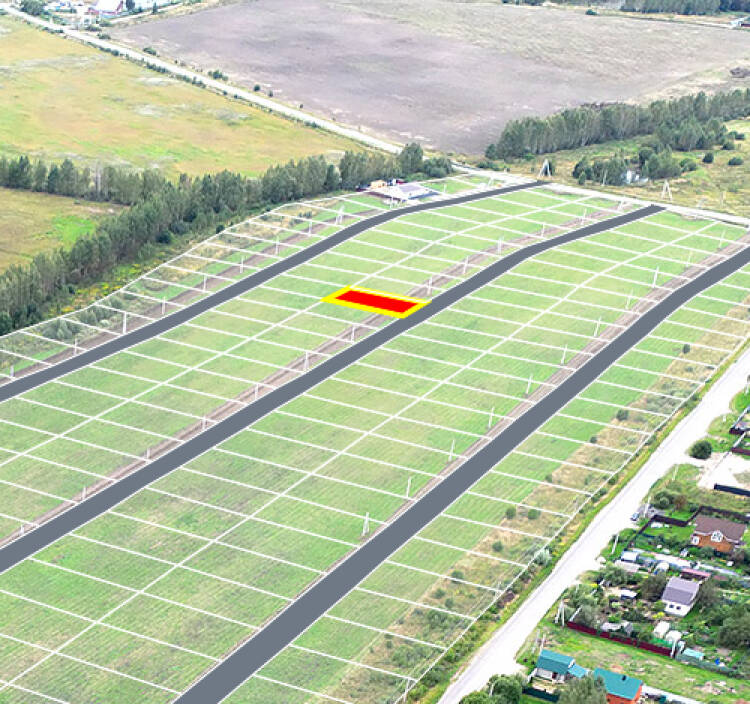 Егорки уч.№83 - Земельный участок кадастровый номер 50:30:0020117:745