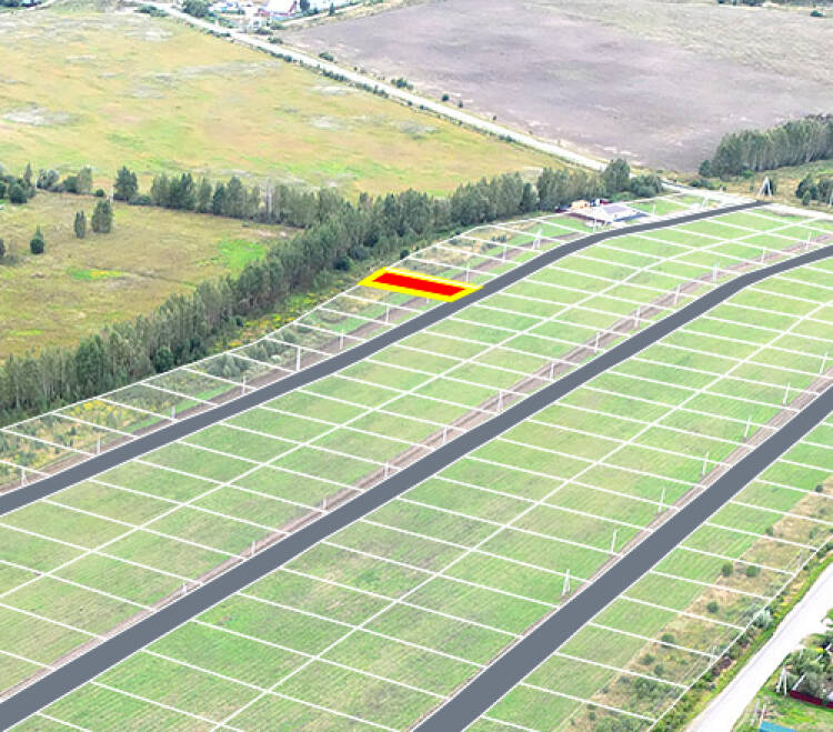 Егорки уч.№10 - Земельный участок кадастровый номер 50:30:0020117:746