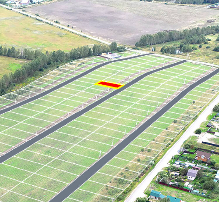 Егорки уч.№82 - Земельный участок кадастровый номер 50:30:0020117:747