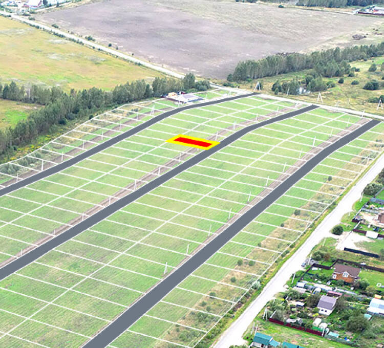 Егорки уч.№81 - Земельный участок кадастровый номер 50:30:0020117:748