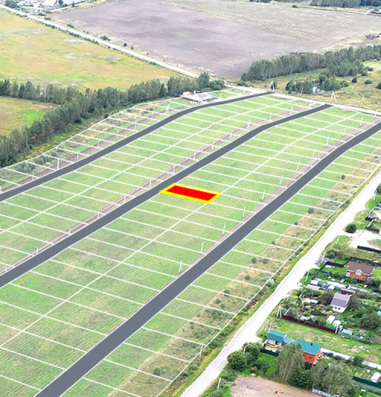 Егорки уч.№130 - Земельный участок кадастровый номер 50:30:0020117:755