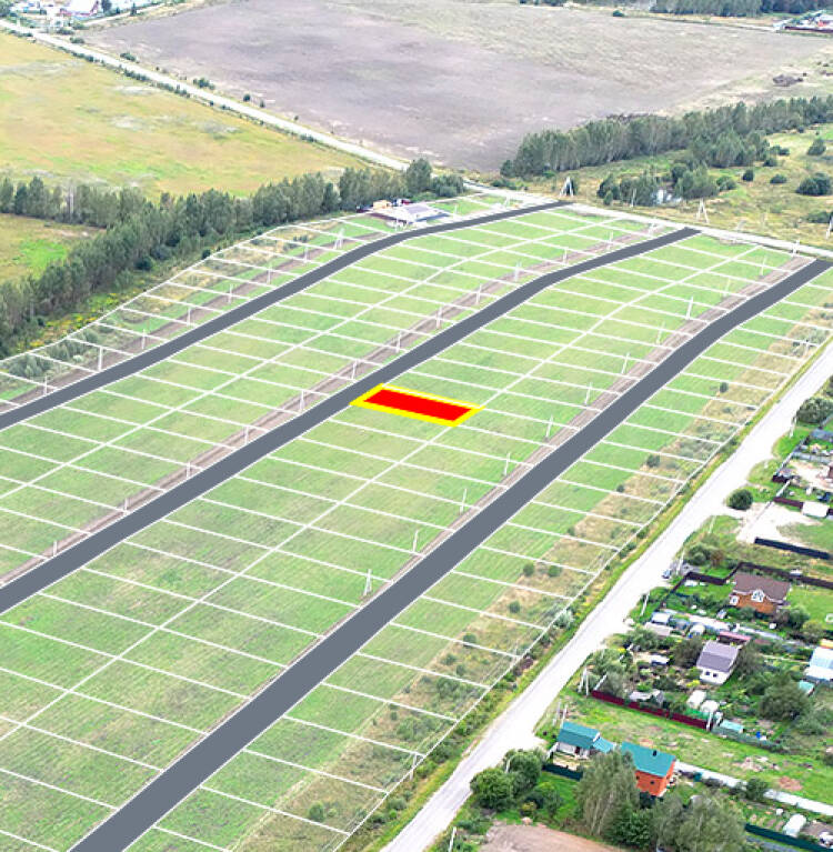 Егорки уч.№131 - Земельный участок кадастровый номер 50:30:0020117:756