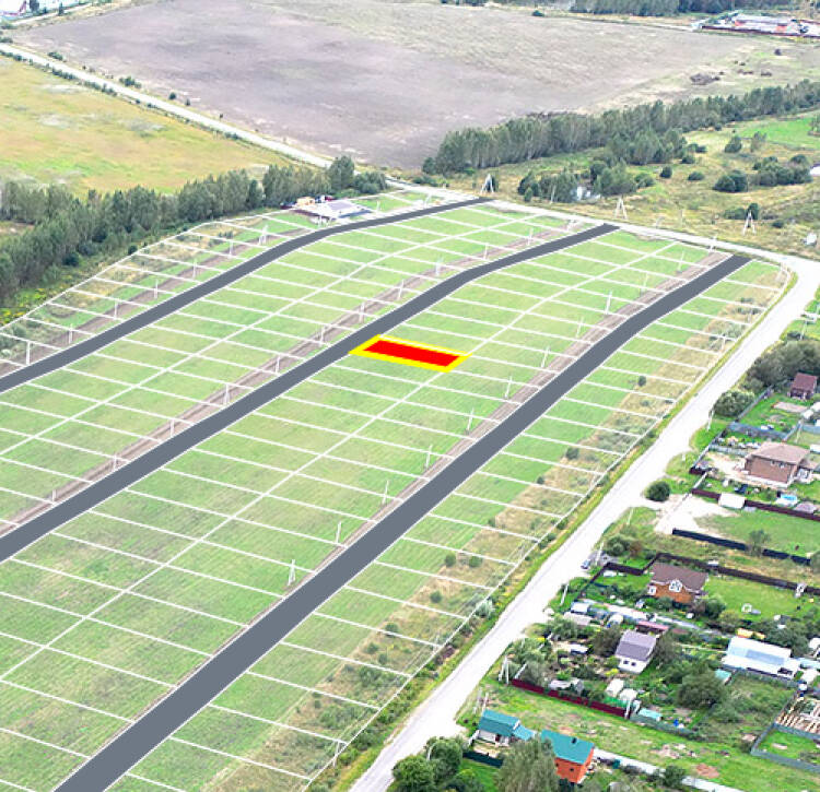 Егорки уч.№134 - Земельный участок кадастровый номер 50:30:0020117:759