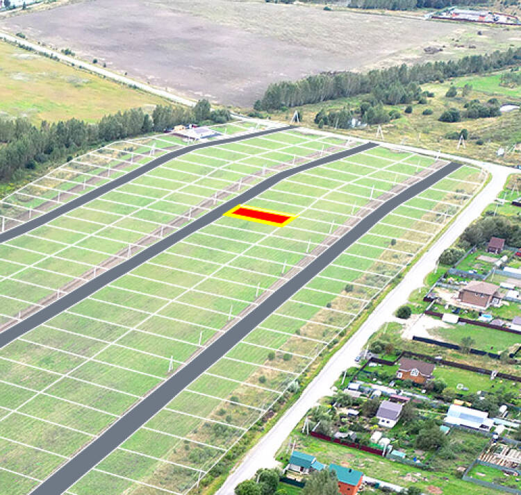 Егорки уч.№135 - Земельный участок кадастровый номер 50:30:0020117:760