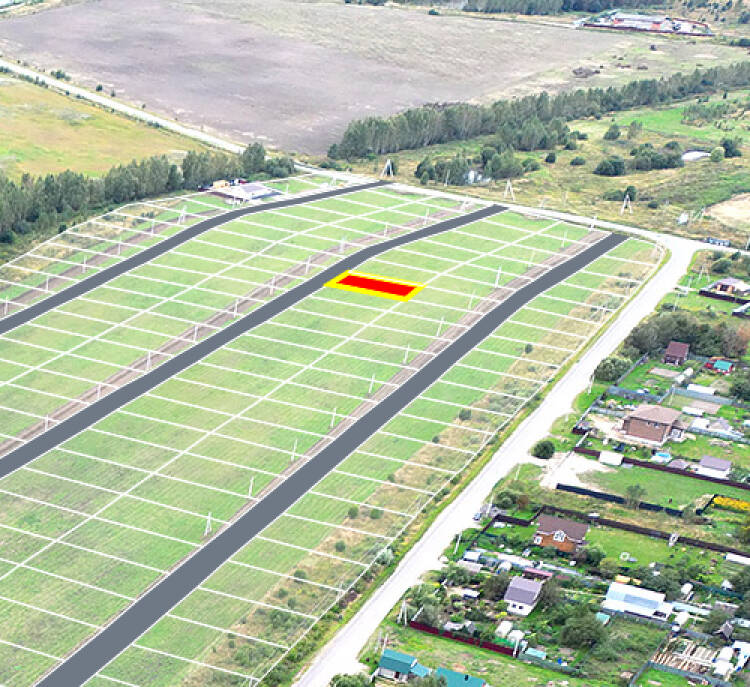 Егорки уч.№137 - Земельный участок кадастровый номер 50:30:0020117:763