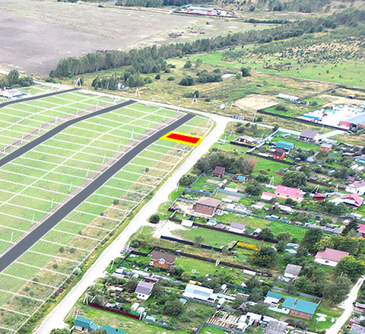 Егорки уч.№210 - Земельный участок кадастровый номер 50:30:0020117:768